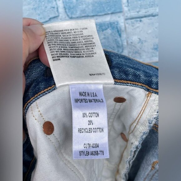 Agolde denim feel good jeans size 31 - Picture 13 of 14